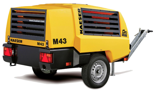 Передвижной компрессор MOBILAIR KAESER M43 Передвижной компрессор MOBILAIR KAESER M43